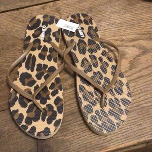 Old Navy Leopard Print Sandals